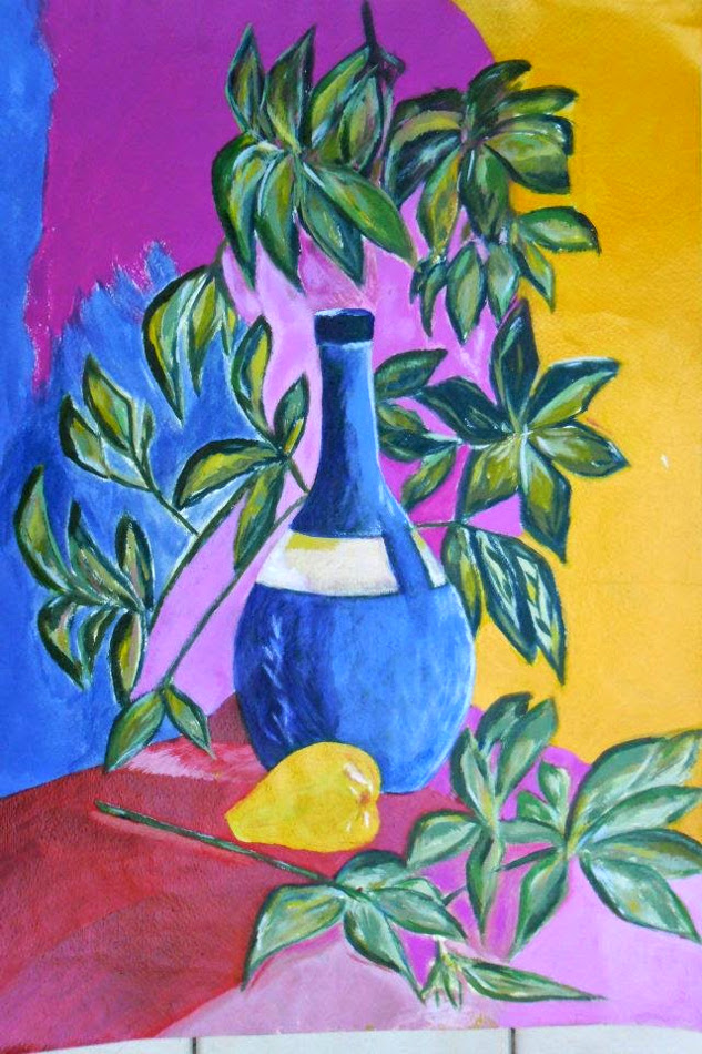 Azul y Pera
